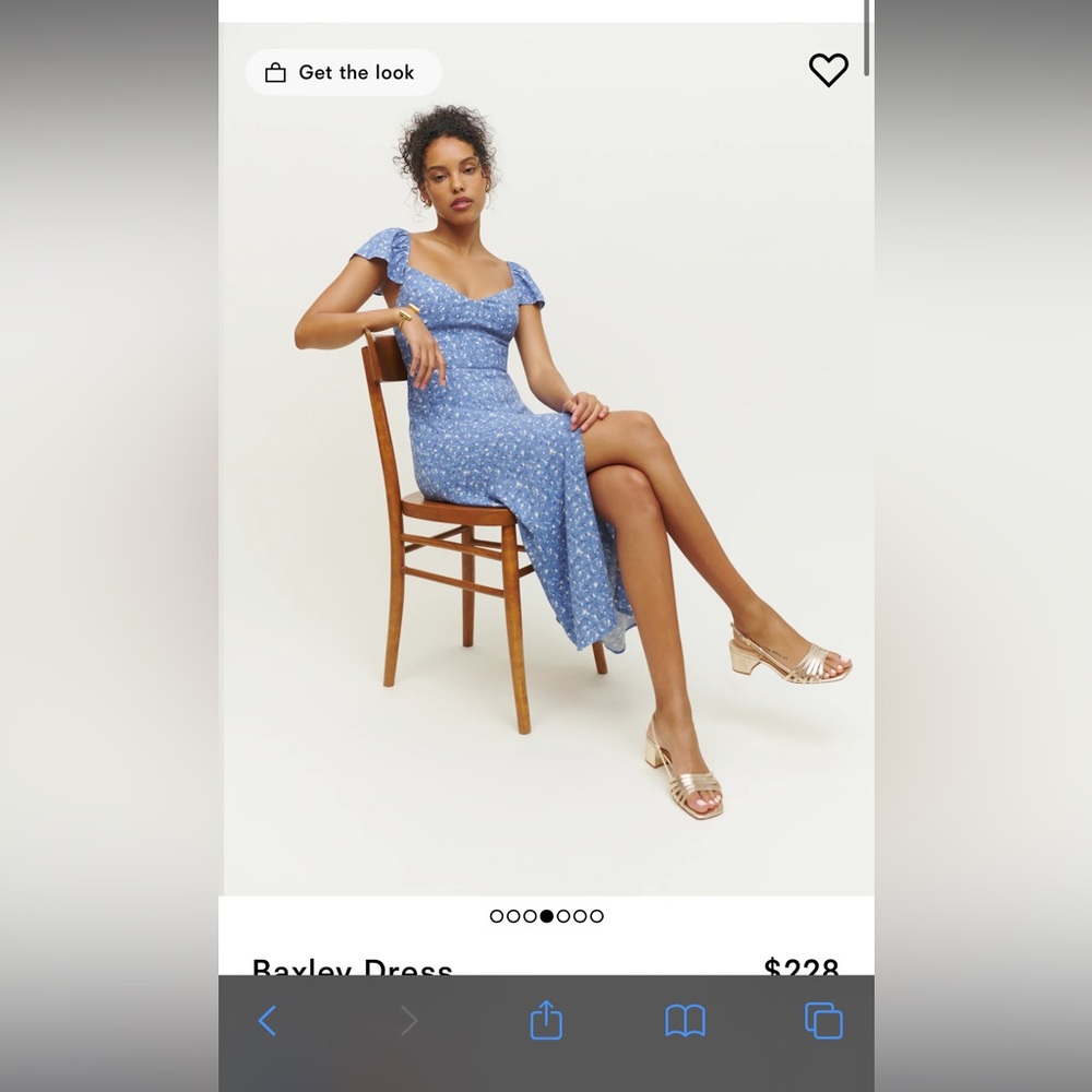 Reformation Baxley Dress